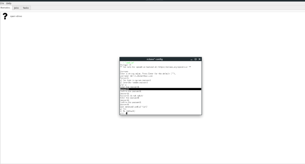 Cómo configurar el navegador Rclone en Linux