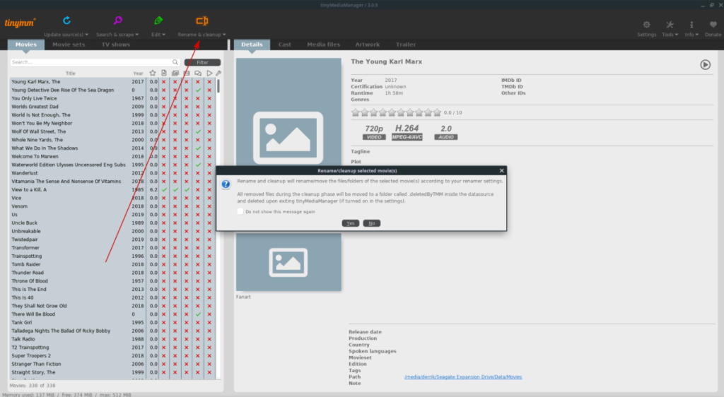 วิธีจัดระเบียบรายการทีวีและภาพยนตร์บน Linux ด้วย Tiny Media Manager