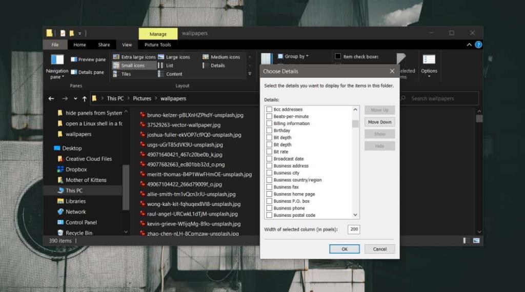 Cara menambahkan opsi pengelompokan dan pengurutan di File Explorer pada Windows 10