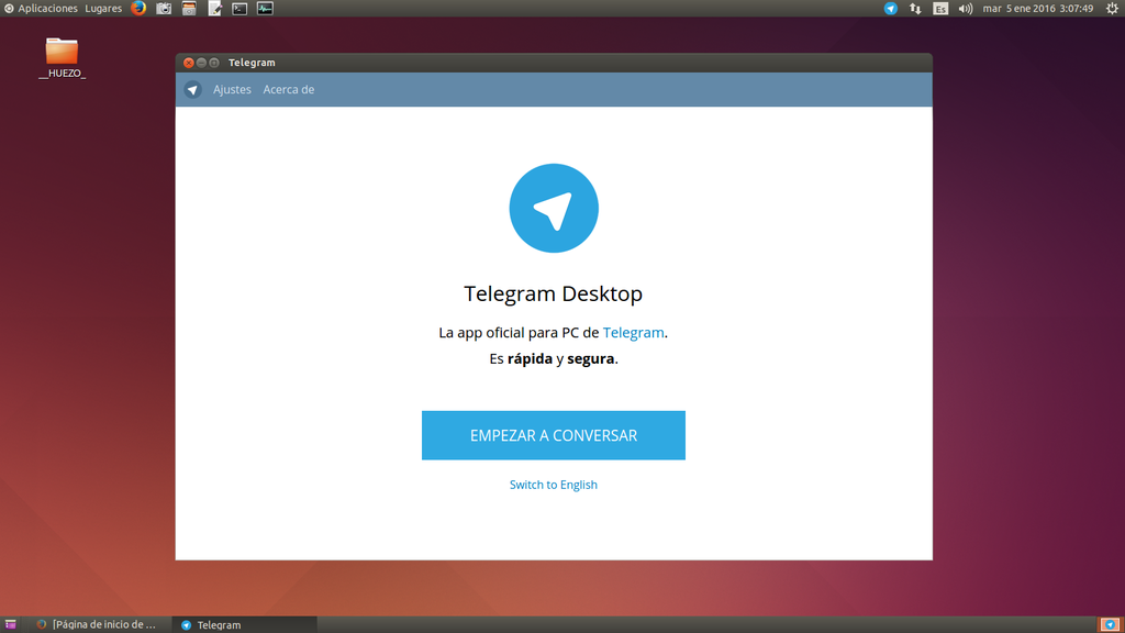 Cara memperbarui aplikasi desktop Telegram Linux