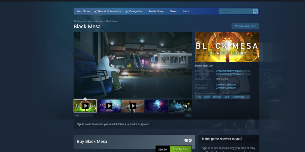 วิธีเล่น Black Mesa บน Linux