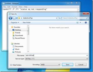 Tip Windows: Matikan/Tutup Semua Aplikasi Hung Dan Tidak Merespons