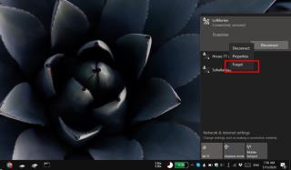 Cara menghapus jaringan WiFi di Windows 10