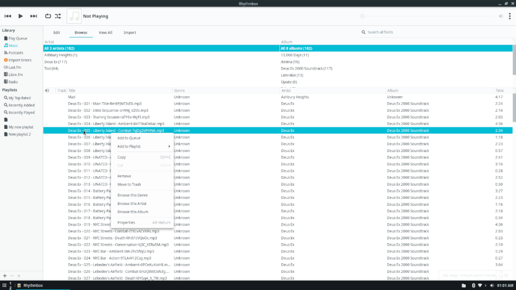 วิธีสร้างรายการเพลงบน Linux