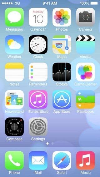 iOS 7 主要新功能和變化的完整總結