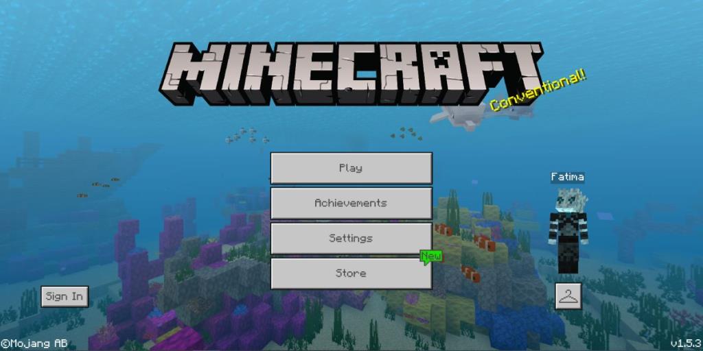 วิธีเล่น Minecraft Bedrock เวอร์ชันออฟไลน์บน Windows 10