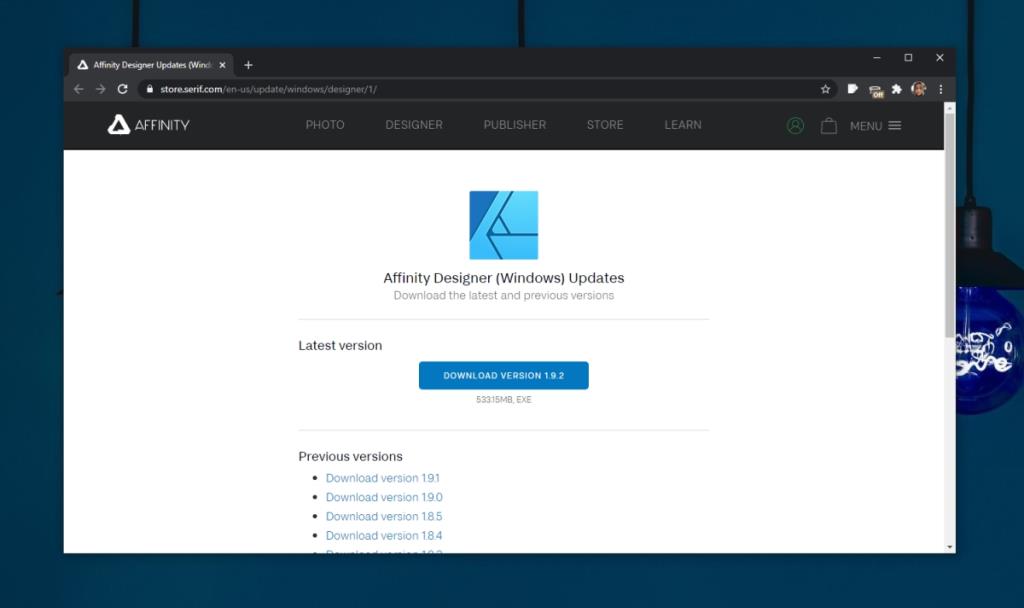 (แก้ไขแล้ว) Affinity Designer ไม่ตอบสนองต่อ Windows 10