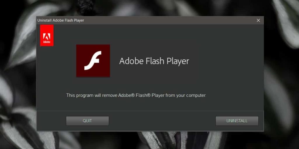 Como remover completamente o Flash do Windows 10