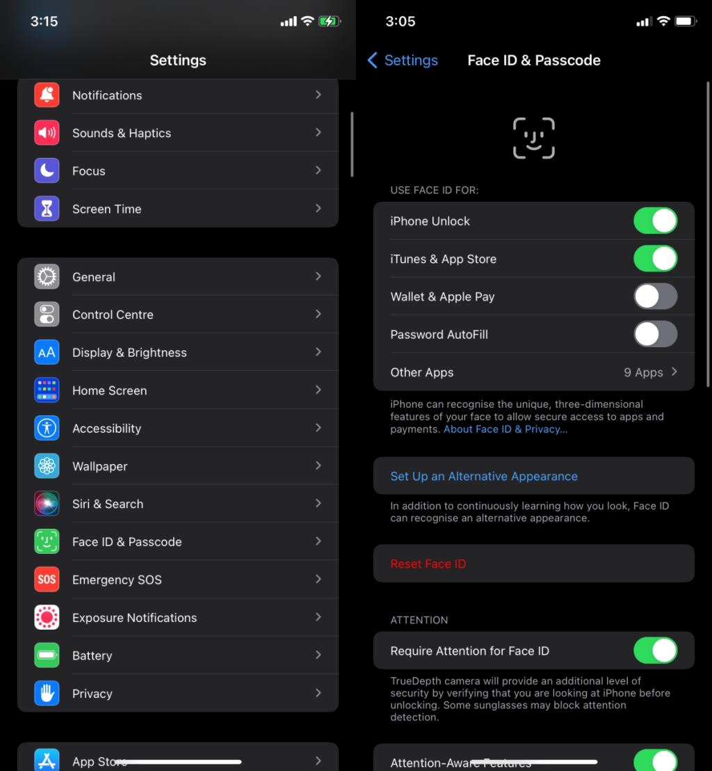 วิธีแก้ไขข้อผิดพลาด Face ID ไม่พร้อมใช้งานบน iOS