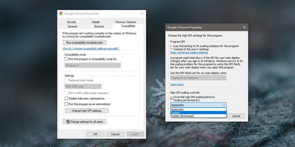 Como desabilitar o dimensionamento em aplicativos no Windows 10