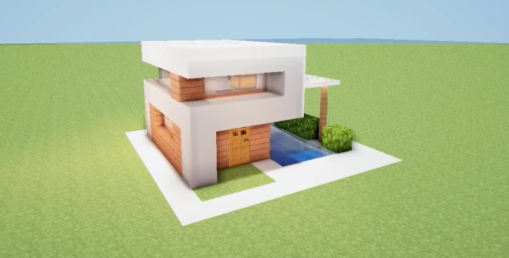 10 ideias fáceis para a casa do Minecraft