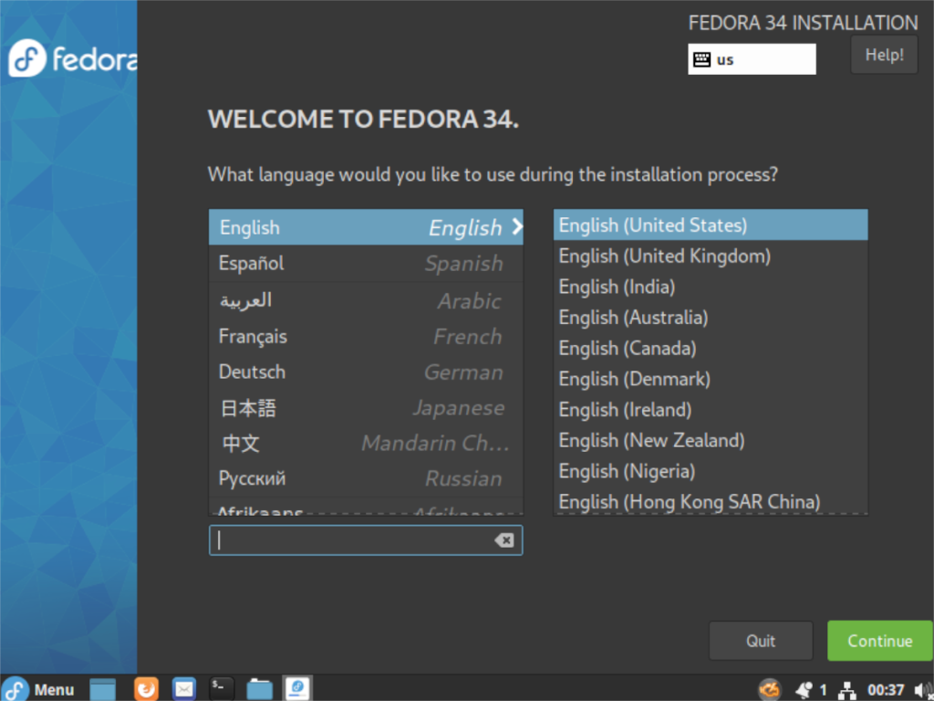 Como instalar o Fedora Cinnamon