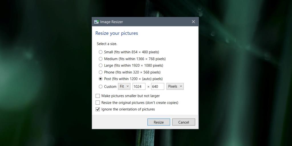 Cara mengubah ukuran gambar di Windows 10