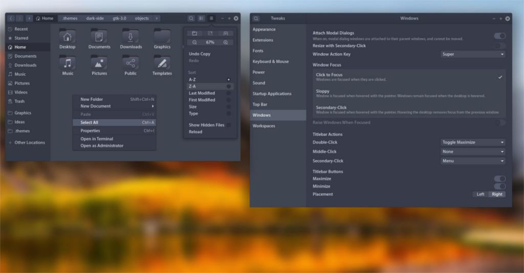 วิธีเปลี่ยนเป็นโหมดมืดใน Gnome Shell