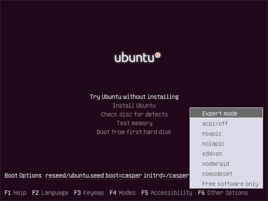 วิธีแก้ไข Ubuntu live USB ไม่บูท