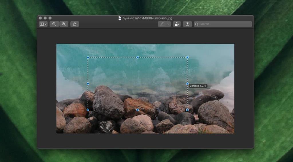 Come ritagliare e ridimensionare le immagini in Anteprima su macOS