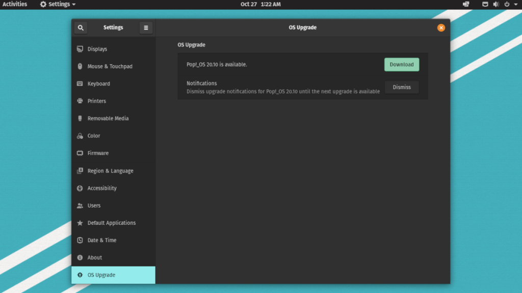 Cách nâng cấp lên Pop_OS 20.10