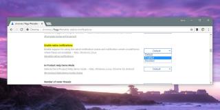 Como habilitar notificações nativas do Windows 10 para o Chrome