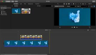 Como criar um vídeo picture-in-picture no iMovie no macOS