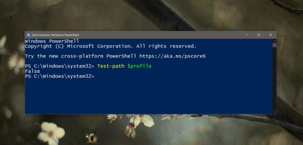 Como criar um perfil PowerShell no Windows 10