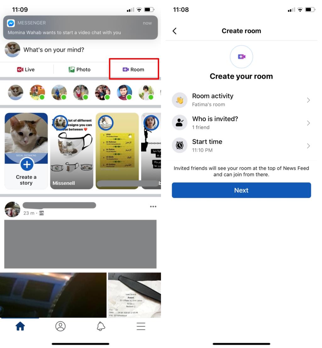 Come creare una stanza di Facebook Messenger