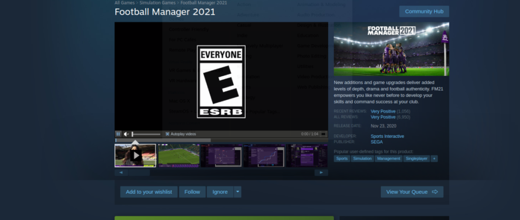 Cara memainkan Football Manager 2021 di Linux