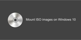 So mounten Sie ISO-Images unter Windows 10