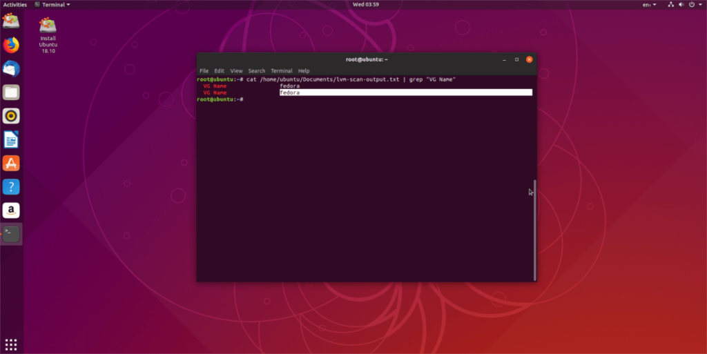 Cara menghapus volume LVM Linux