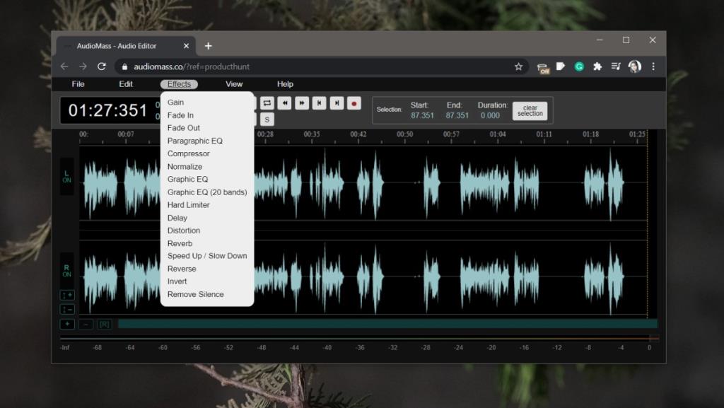 Cómo editar audio en el navegador