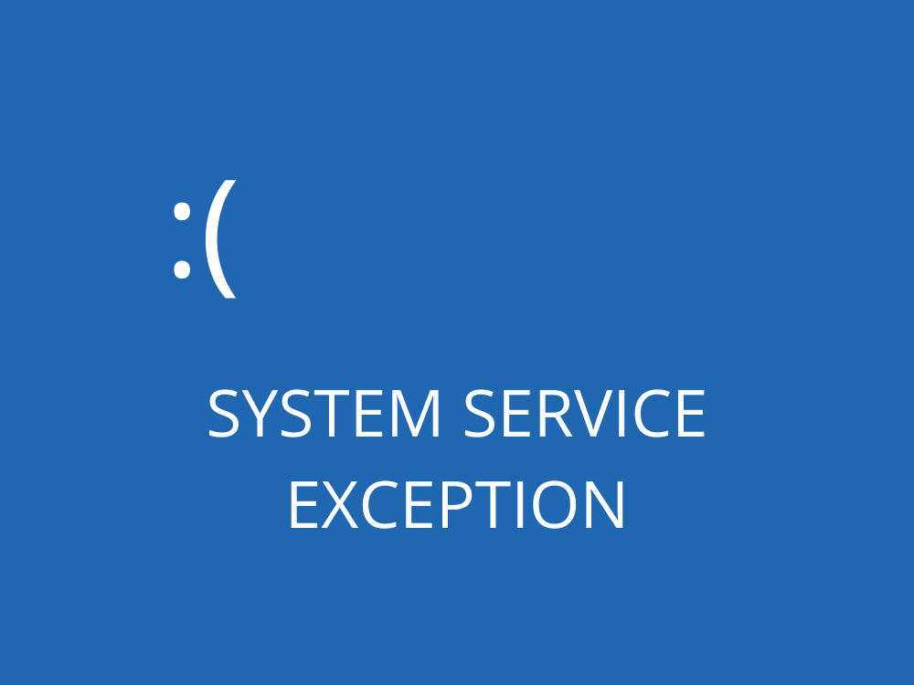 Exceção de serviço do sistema (erro BSOD) no Windows 10 - CORRIGIDO