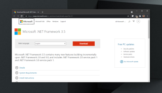 Cách tải xuống .NET Framework 3.5 trên Windows 10