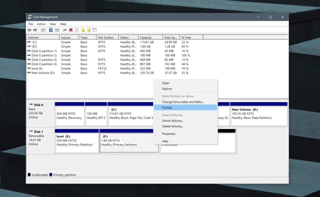 Cara memformat kartu MicroSD di Windows 10