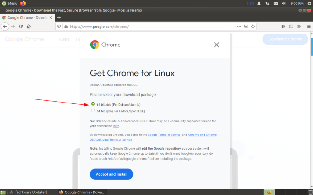 ChromeUbuntuをインストールする方法