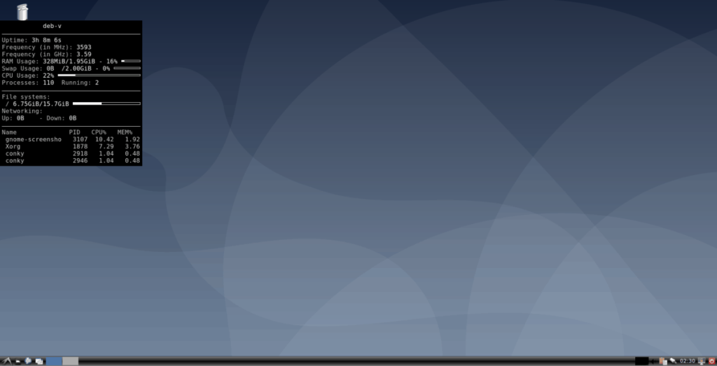 Cómo mostrar estadísticas del sistema en tiempo real en el escritorio de Linux