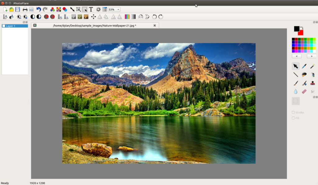 Cara menginstal editor gambar PhotoFlare di Linux