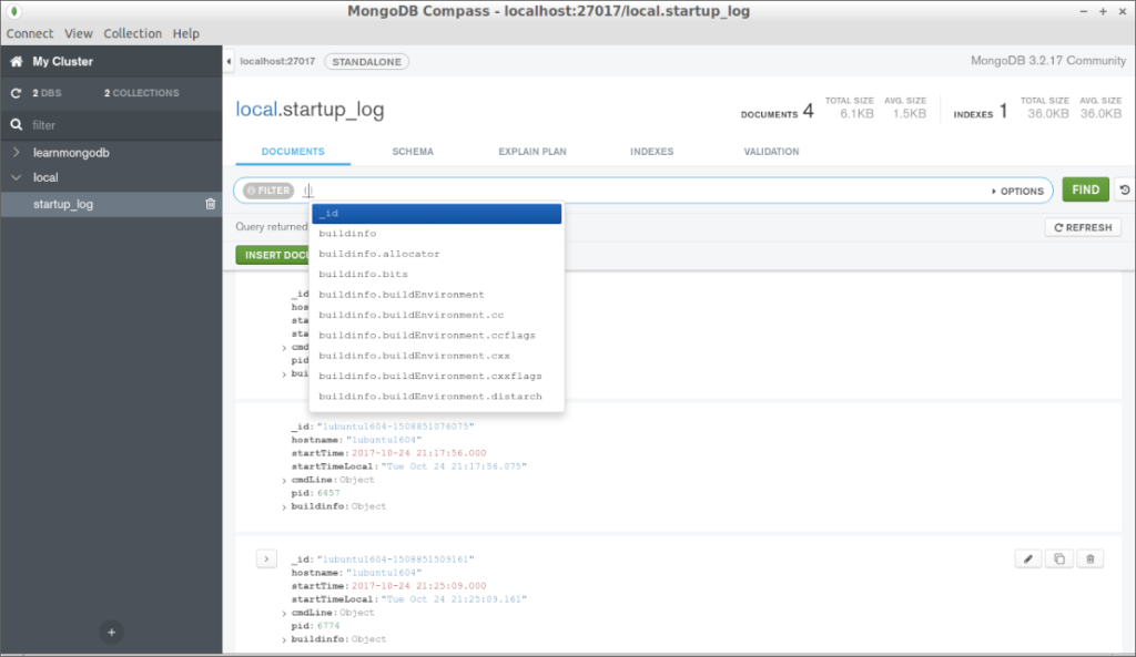 Cómo instalar MongoDB Compass en Ubuntu