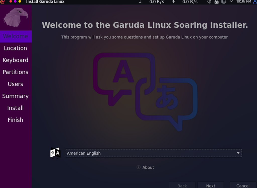 Cómo instalar Garuda Linux