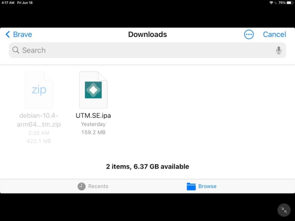 วิธีเรียกใช้ Linux บน iPad