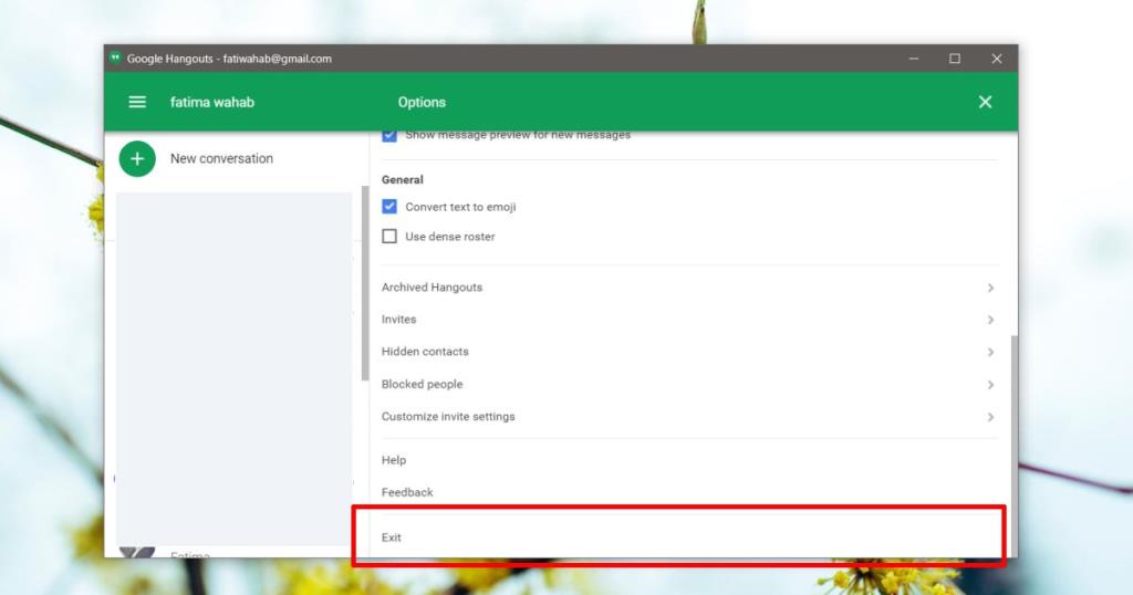 Como impedir que o Google Hangouts seja executado automaticamente