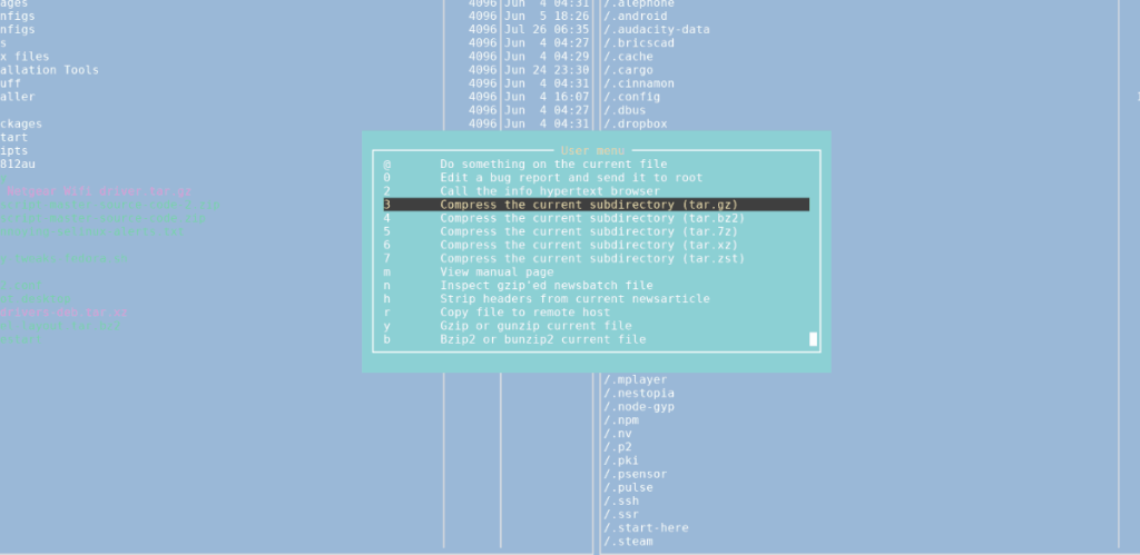 Como navegar no disco rígido a partir do terminal no Linux