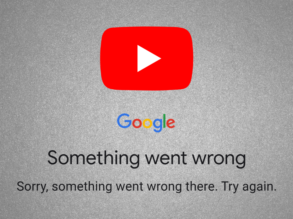YouTube Algo salió mal [SOLUCIONADO] - ¿Qué pasa con YouTube?