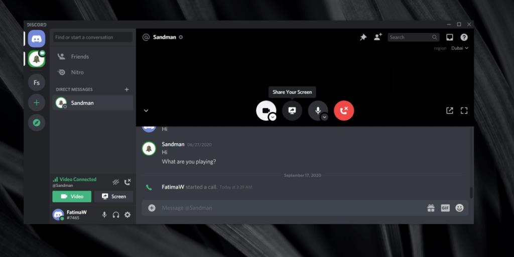 如何在 Windows 10 上的 Discord 上共享屏幕