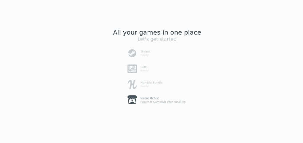Cómo usar Gamehub para descargar juegos Steam, GOG y Humble Bundle en Linux