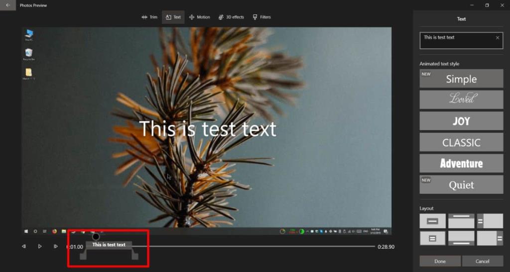 Como adicionar texto a um vídeo no Windows 10