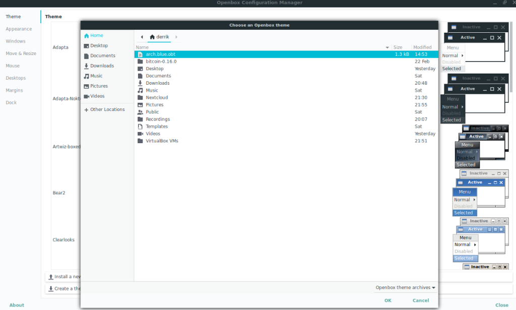 Cómo instalar temas de Openbox en Linux