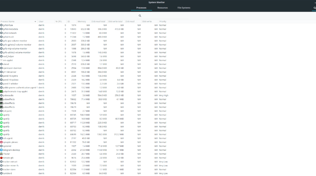 如何在 Linux 上使用 Gnome 系統監視器