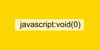 วิธีแก้ไข javascript: void(0) Error in Chrome