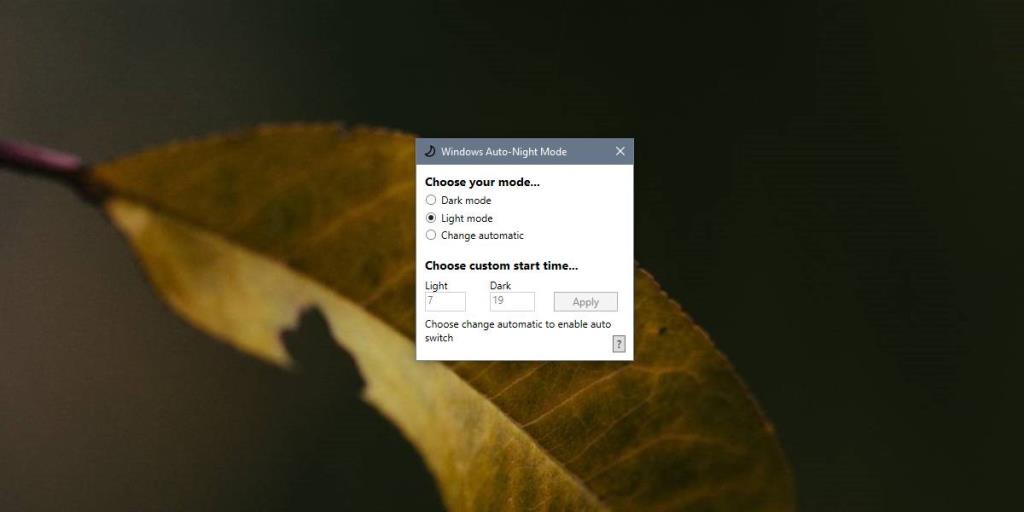 วิธีสลับธีมสีเข้มและสีอ่อนตามเวลาบน Windows 10 . โดยอัตโนมัติ