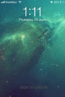 Obtenga el aspecto plano de iOS 7 en la pantalla de bloqueo de iOS 6 con este tema