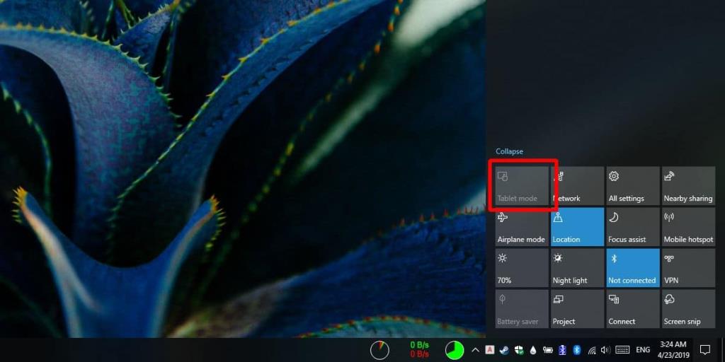 Cara memperbaiki mode tablet tidak tersedia di Windows 10